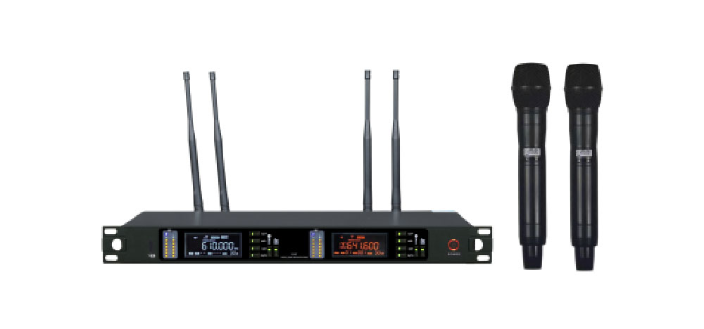 一拖二無線演出級別麥克風（真分集）